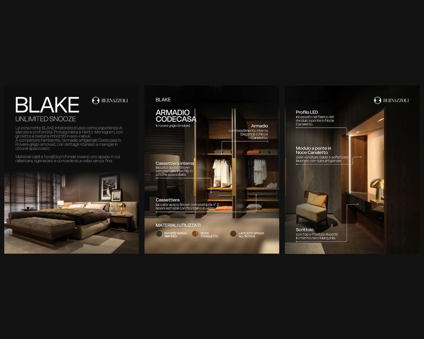 Layout di catalogo del modello Blake